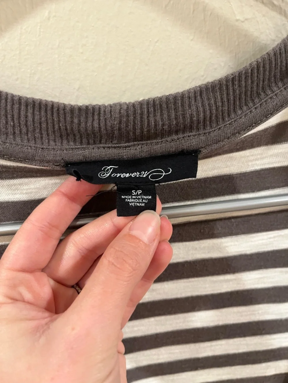 Forever 21 Striped Button-Down Cardigan-small - Picture 4 of 9